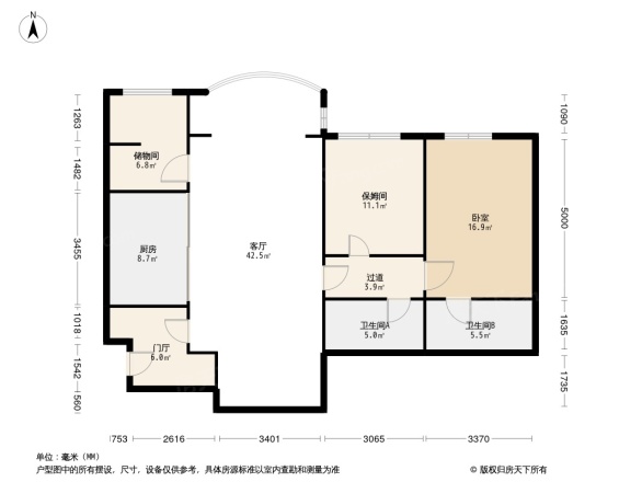 清境明湖户型图