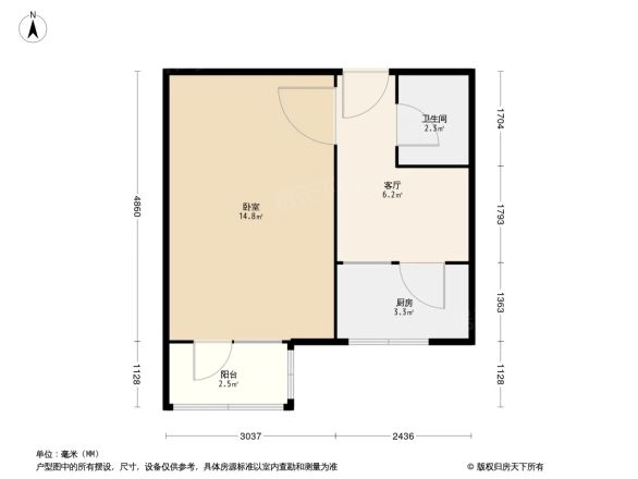 万寿寺北路户型图