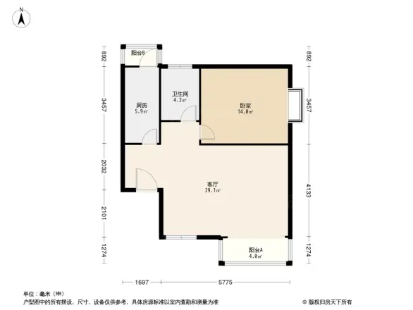 在水一方户型图