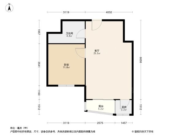 百旺家苑别墅户型图
