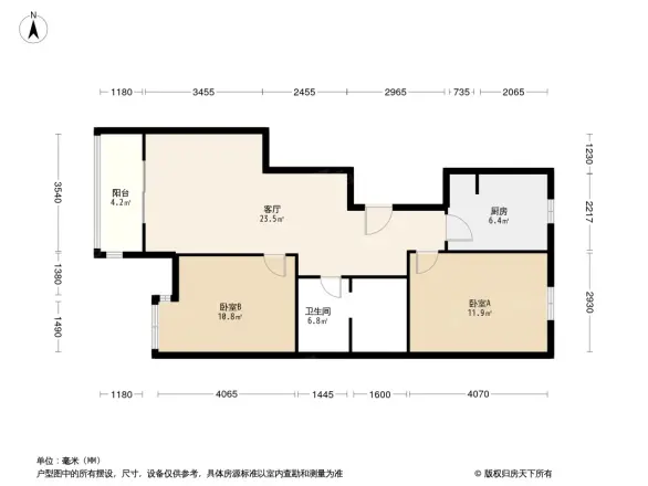 天怡福园户型图