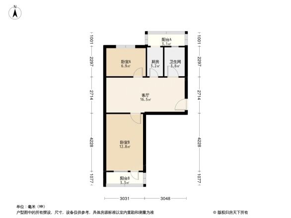 民政局宿舍户型图