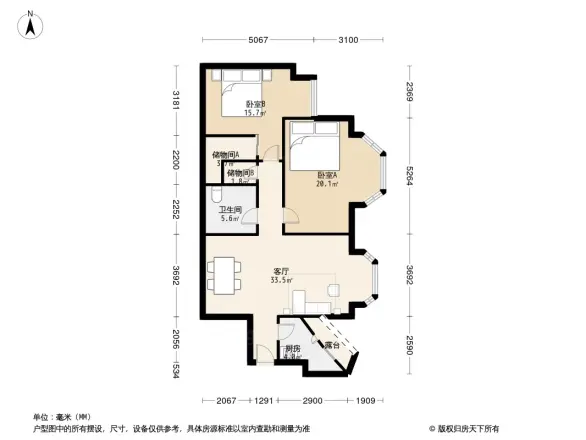 怡景园户型图