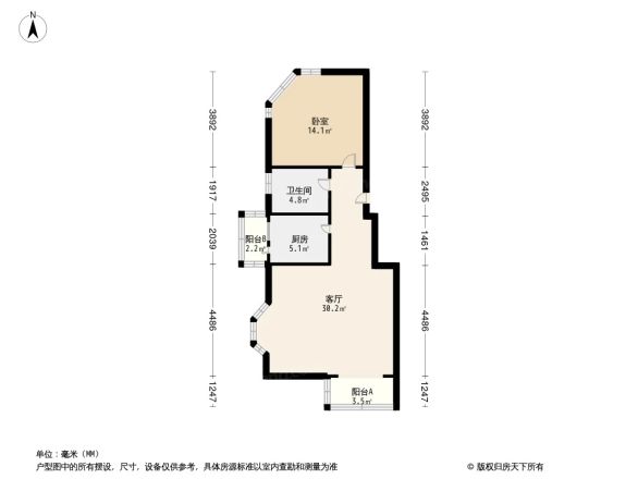 三星庄2号院户型图