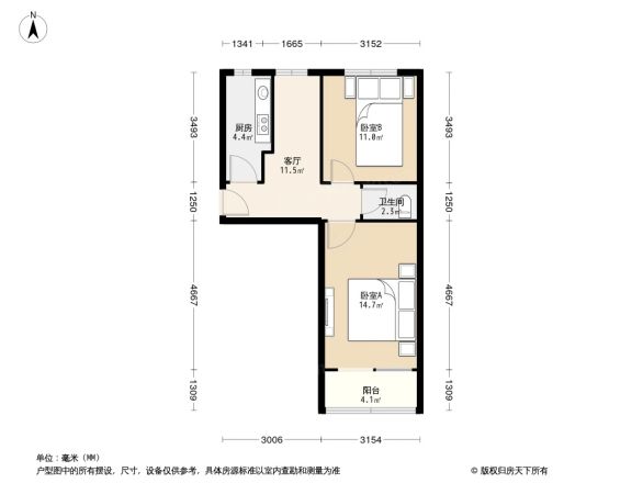 桃园南街10号院户型图