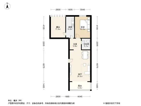 在水一方户型图
