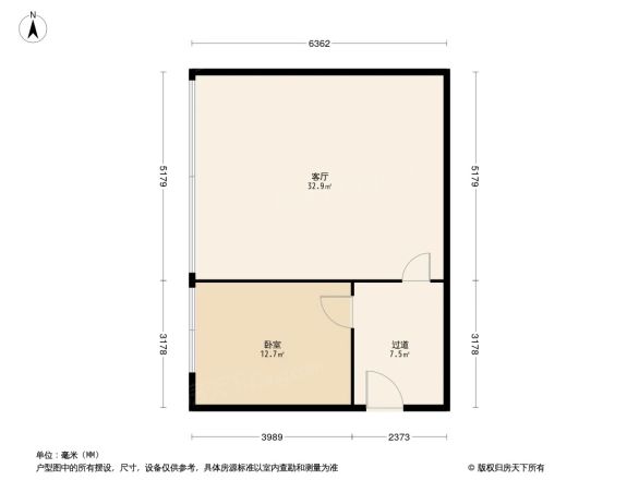 长银大厦公寓户型图