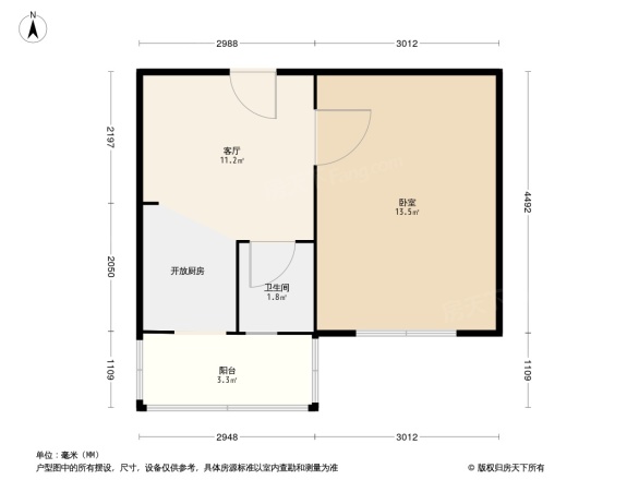 电科院小区户型图