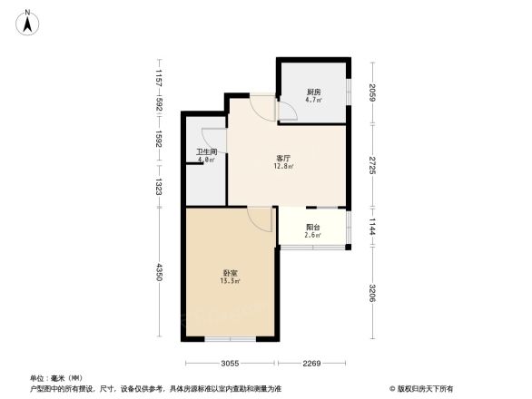新302温馨家园户型图