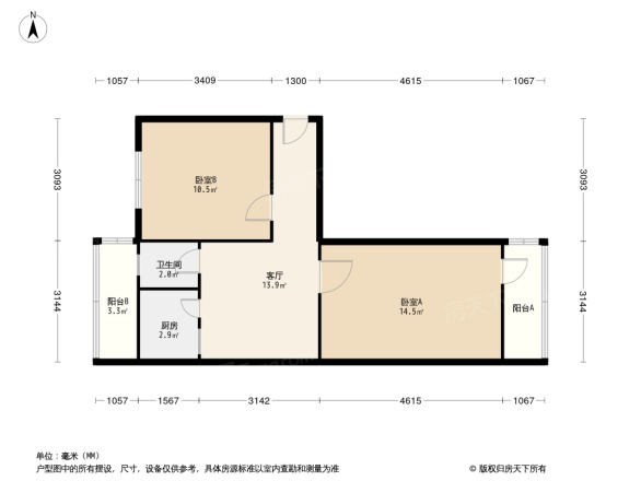 科煦园小区户型图