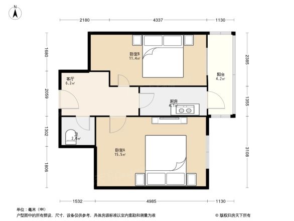 岭南路38号院户型图