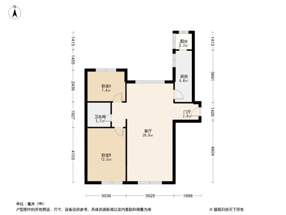 TBD云集中心户型图