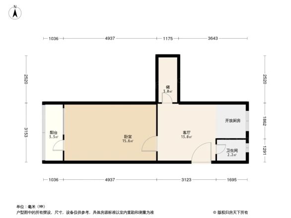 中直社区户型图