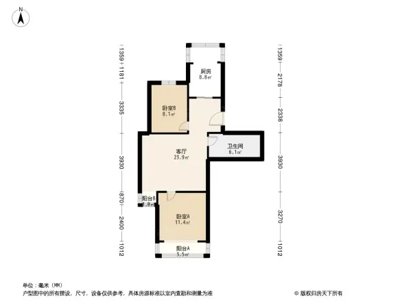 康乐小区户型图
