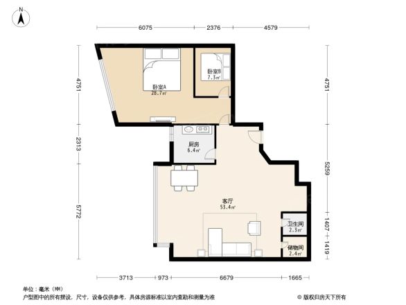 华龙大厦户型图