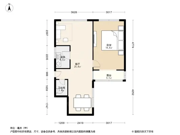马连道路13号院户型图