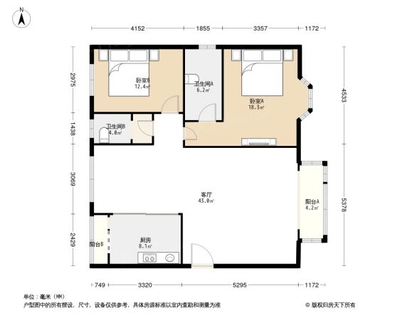 福地家园户型图