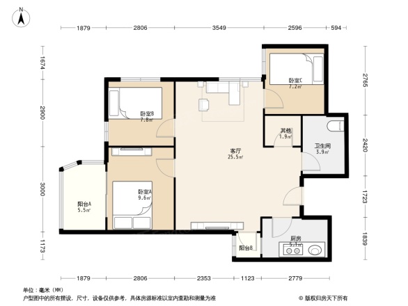 宝丰大厦户型图