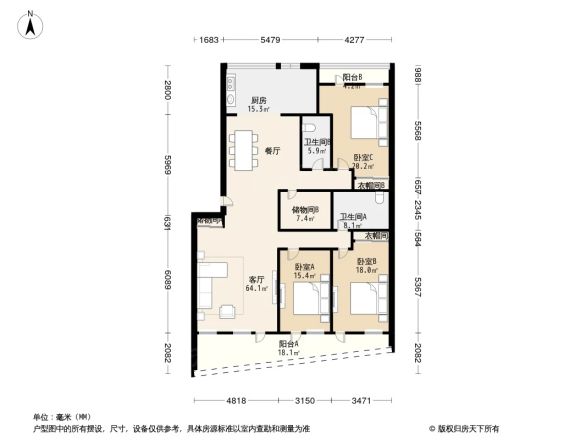 专家国际花园户型图