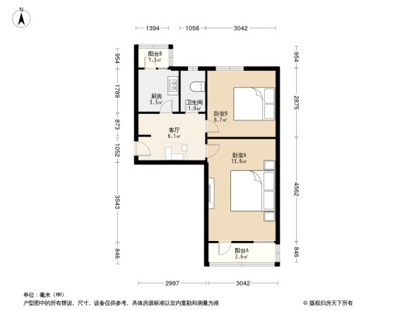 郝家湾小区户型图