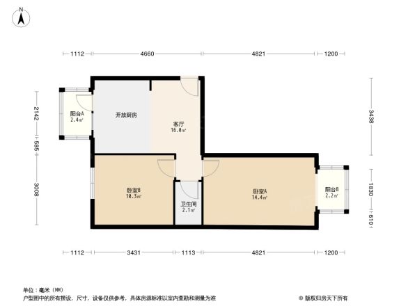 万寿寺北路户型图
