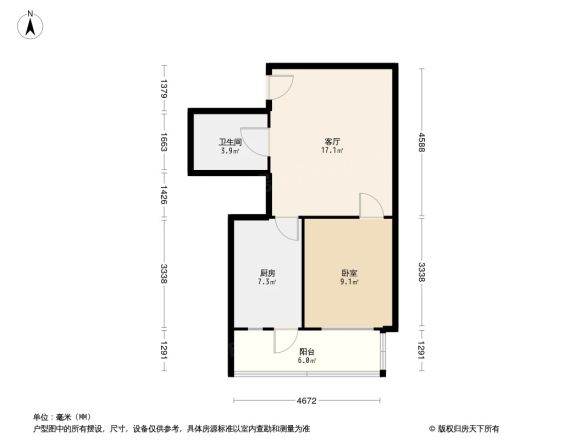 物资部大院户型图