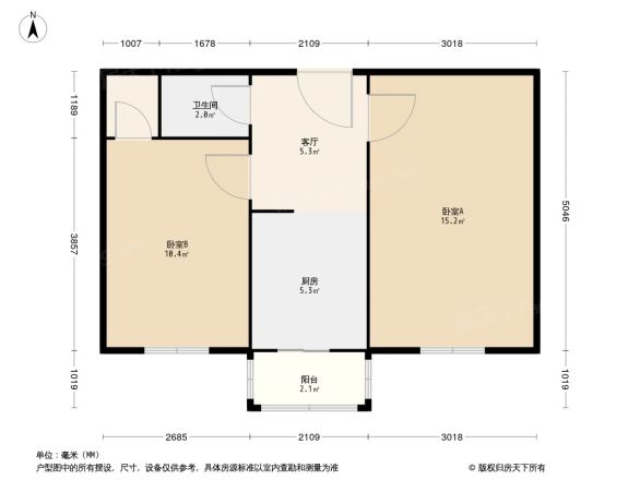 西三环北路23号院户型图
