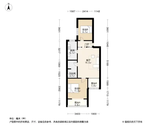 人民大学北路1号院户型图
