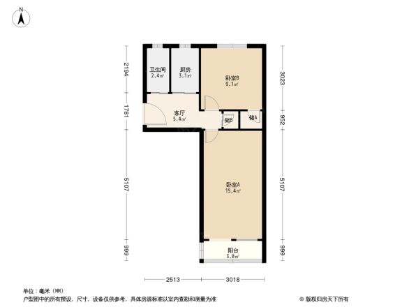 西三环北路23号院户型图