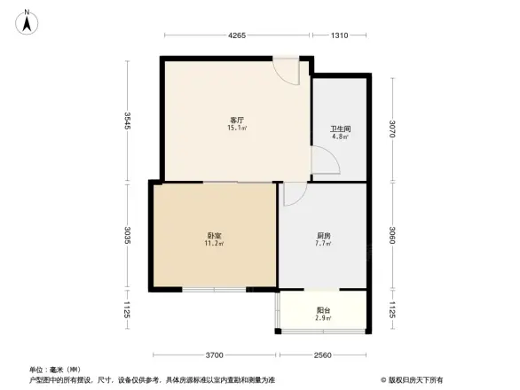 时代庐峰户型图