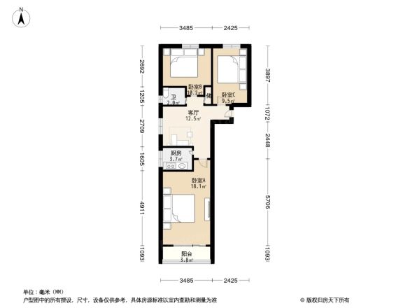 黄寺大街小区户型图