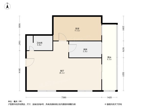 力源里小区户型图