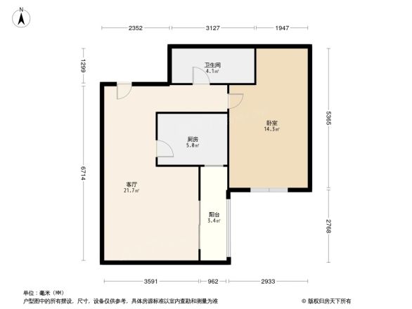 京州园户型图