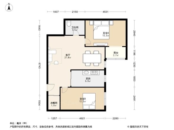 富宏馨居商住楼户型图