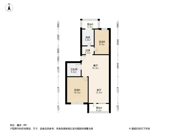 东潞苑小区户型图