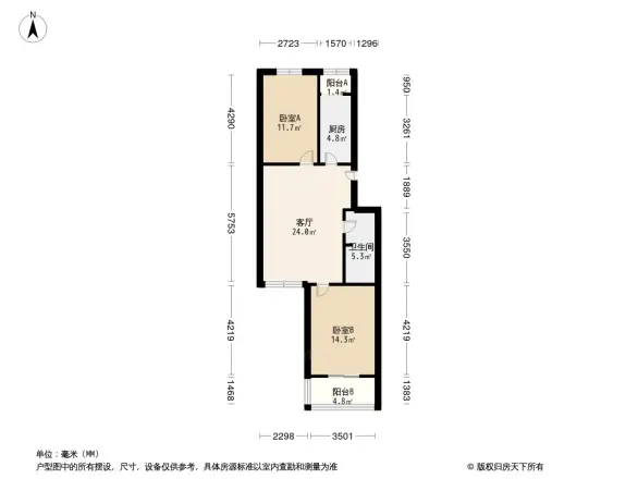 福胜家园户型图