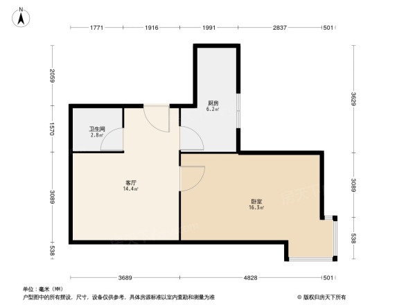 在水一方户型图