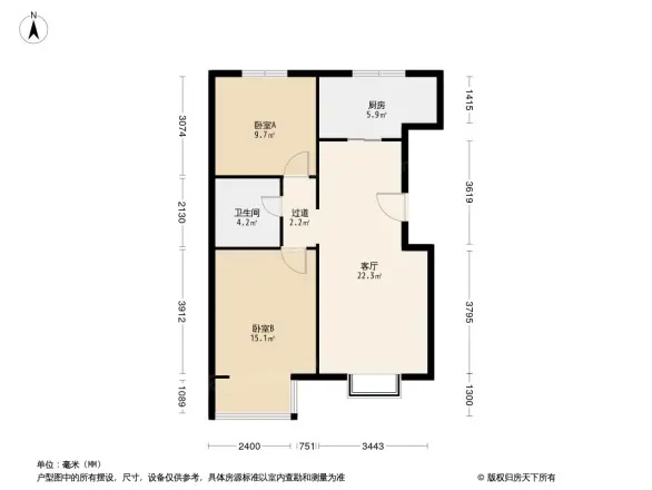 首城汇景湾别墅户型图