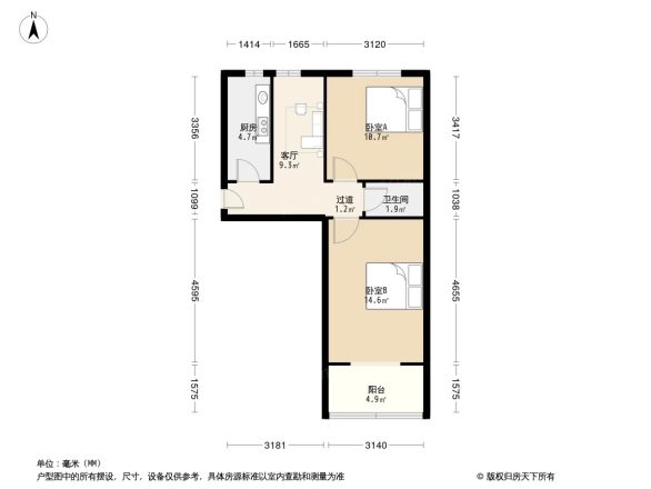桃园南街10号院户型图