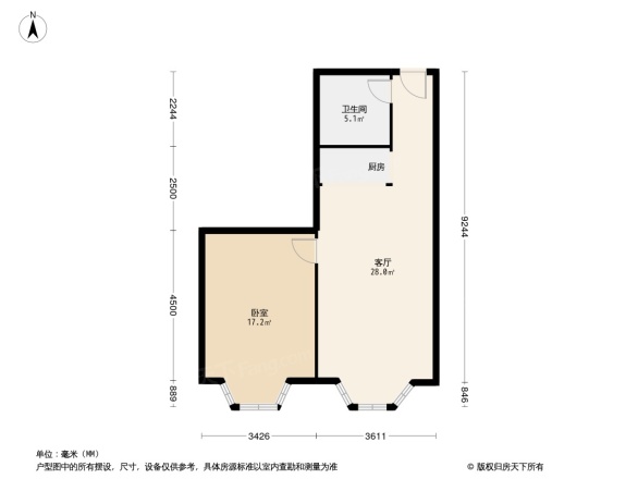 香榭舍户型图