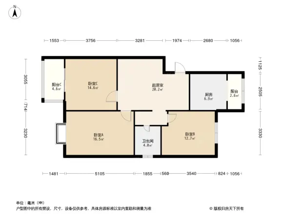 和韵佳园户型图