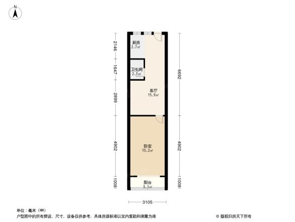厂洼2号楼户型图