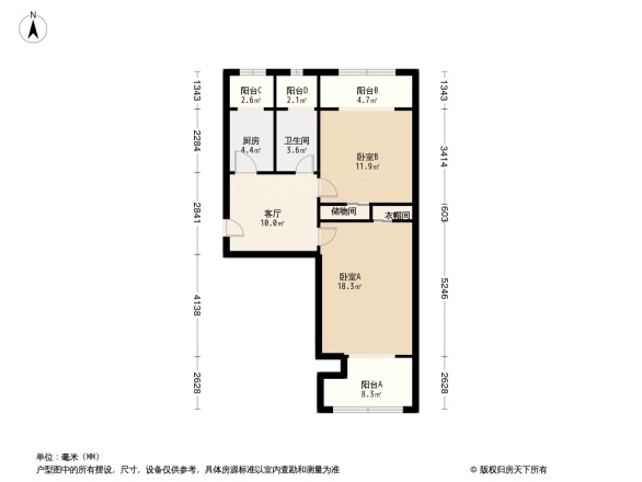 地藏庵小区户型图