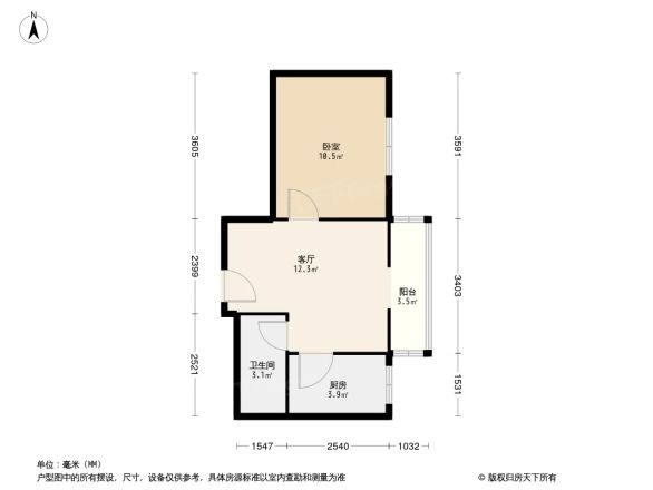 建东苑东区户型图