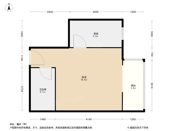 嘉业大厦二期户型图