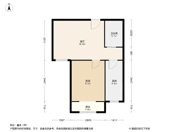 金隅滨和园户型图