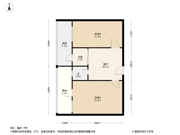 科煦园小区户型图