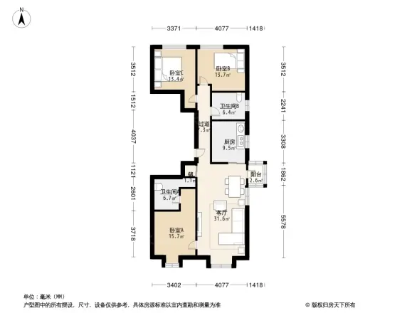 融华世家户型图