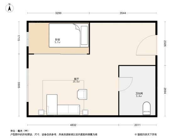 银丰大厦户型图