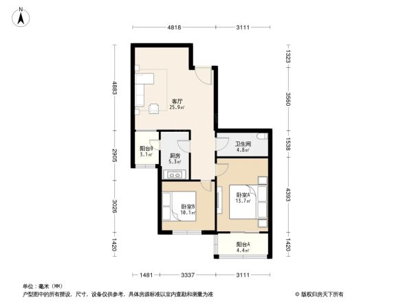 北三环中路40号院户型图